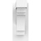 Ekena Millwork Merced Architectural Grade PVC Outlooker with Block Ends, 5"W X 12"D X 12"H OUTP05X12X12MRC05 - alternate 2